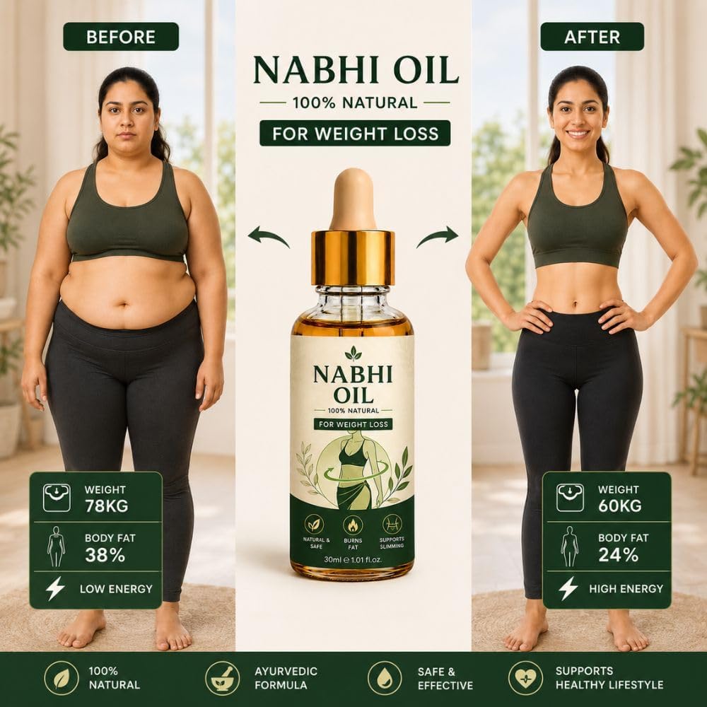 Nabhi oil for weight Loss & Detox