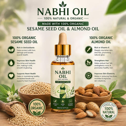 Nabhi oil for weight Loss & Detox