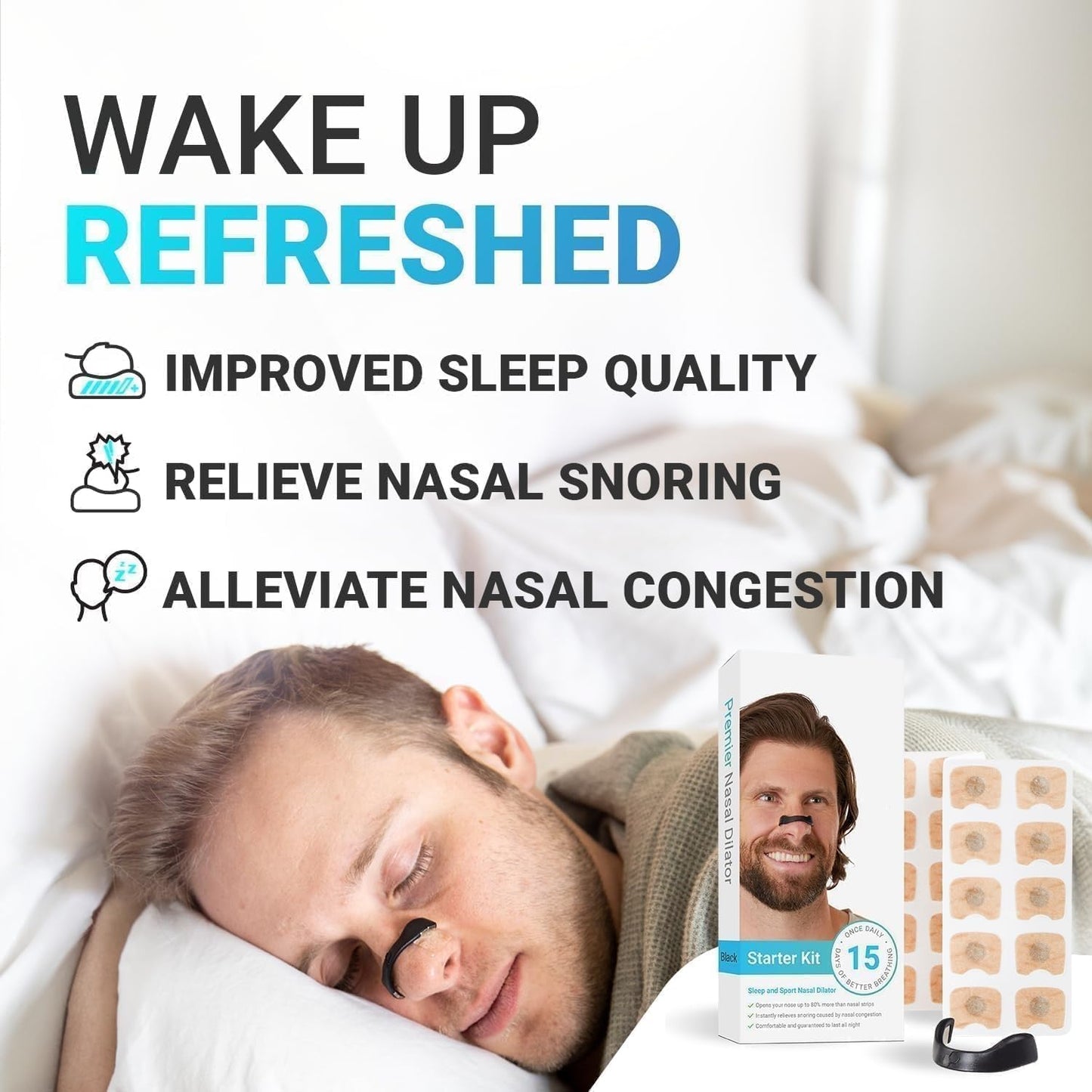 Magnetic Universal Nasal Strips
