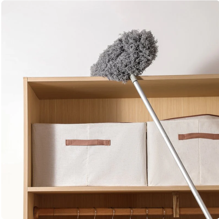 Fan Cleaner Brush with Long Rod